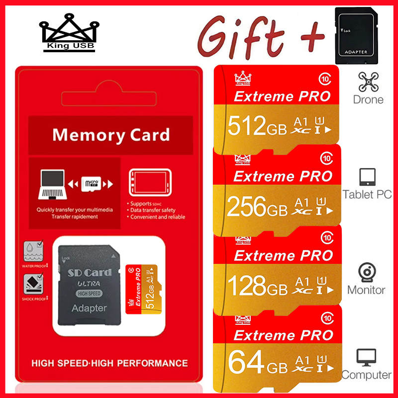 Microsd Card Tablet - Nowa generacja kart Micro TF/SD 16GB,