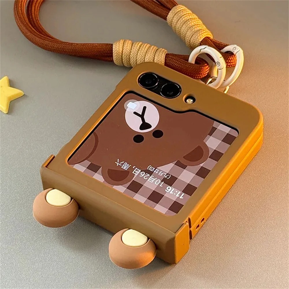 Motorola Tablet Accessories - Etui z uroczymi koreańskimi uszami misia