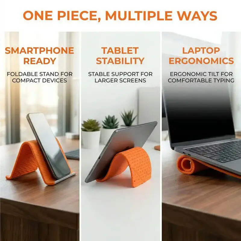 Silikonowy składany stojak na  – Tablet Accessories Gifts recenzja i cena