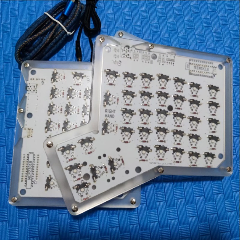 Zestaw Ergodox Split Keyboard  – Tablet Accessories 3D Print recenzja i cena