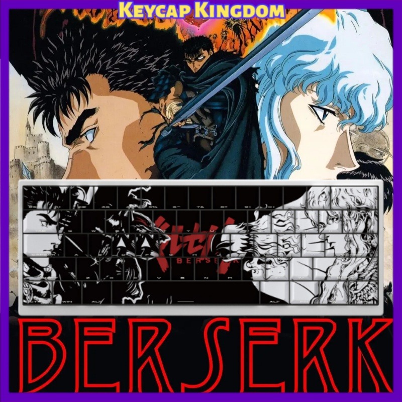 Klawisze BERSERK Anime, 98 kla – Tablet Accessories Gifts recenzja i cena