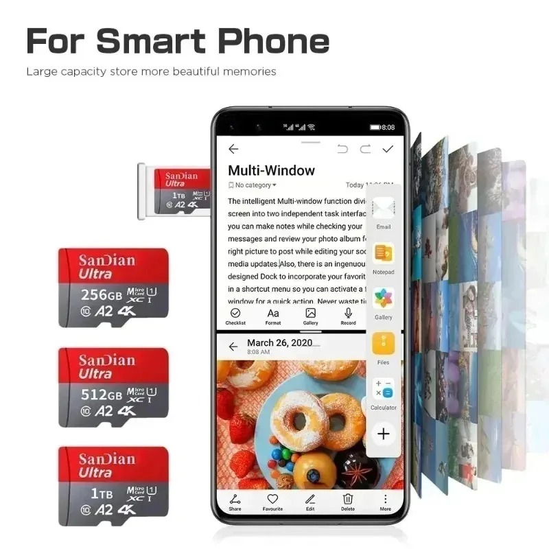 Szybka karta Micro TF/SD U3 –  – Microsd Card Tablet recenzja i cena